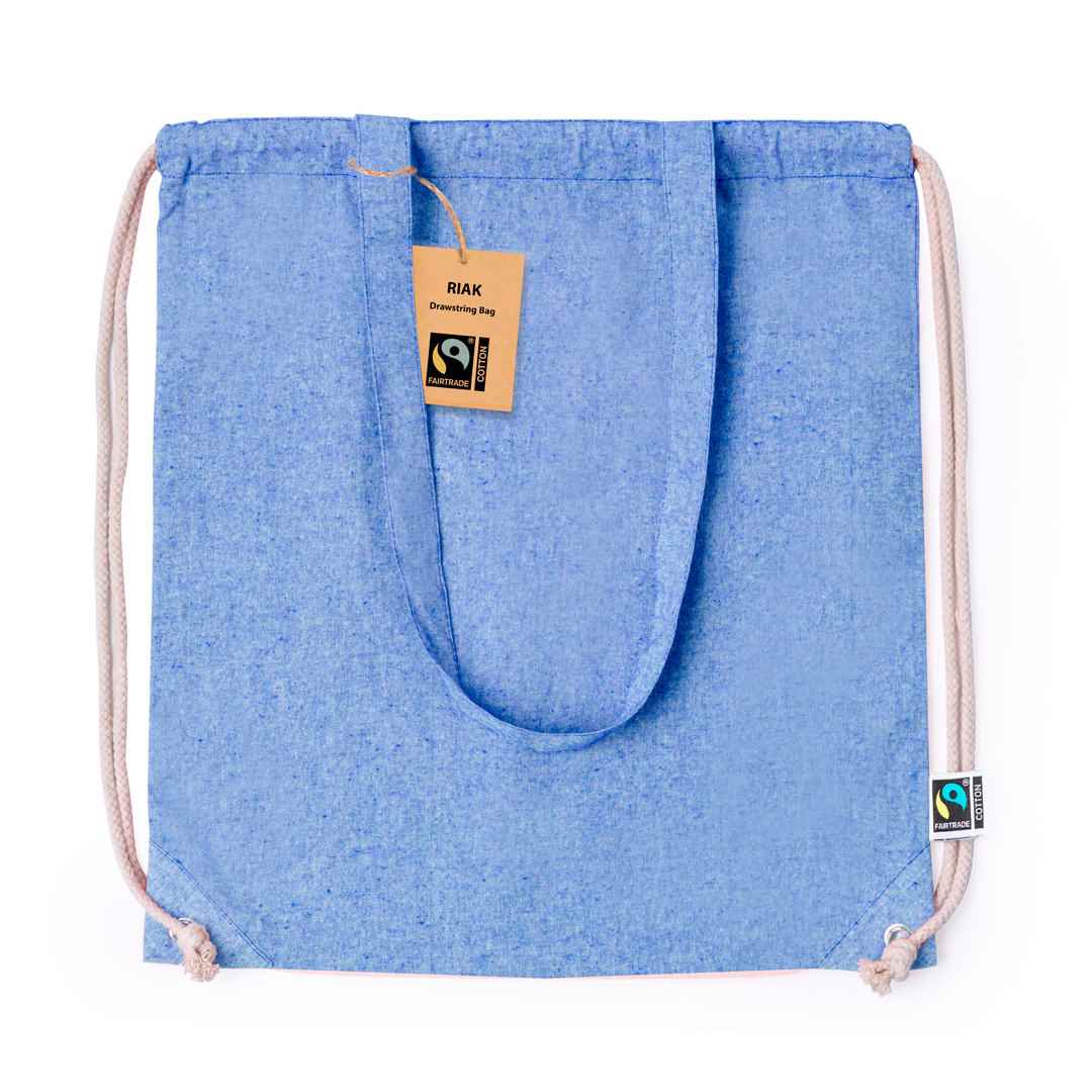 Bolsa Mochila Riak Fairtrade 42 cm x 38 cm — vista 2