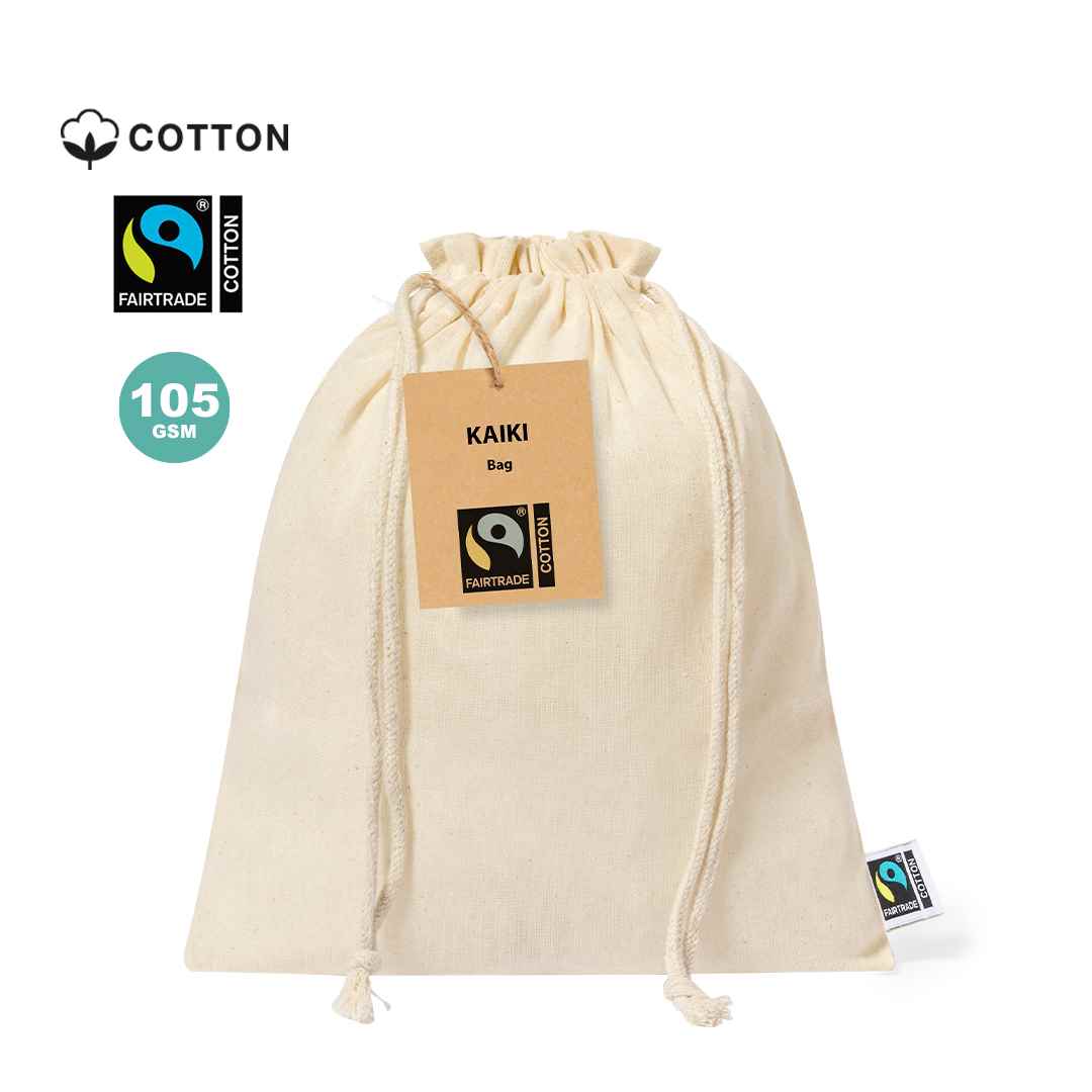 Bolsa Kaiki Fairtrade 30 cm x 25 cm — vista 2