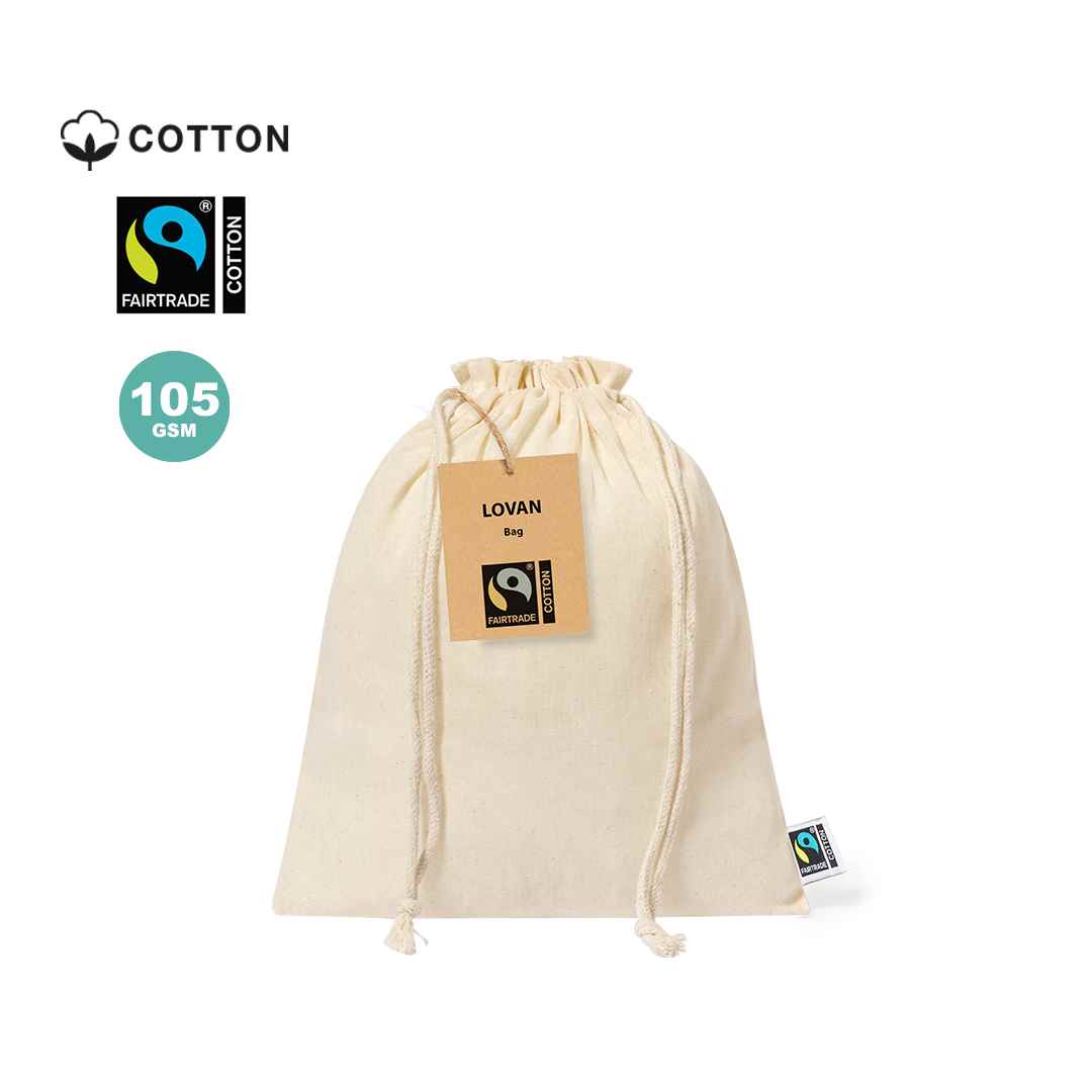 Bolsa Lovan Fairtrade 21 cm x 15 cm — vista 2