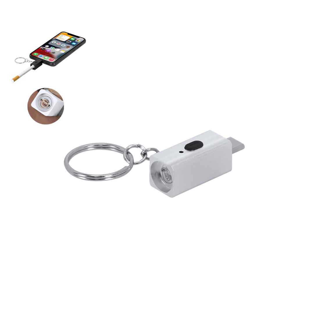 Encendedor Eléctrico Llavero Parris — vista 3
